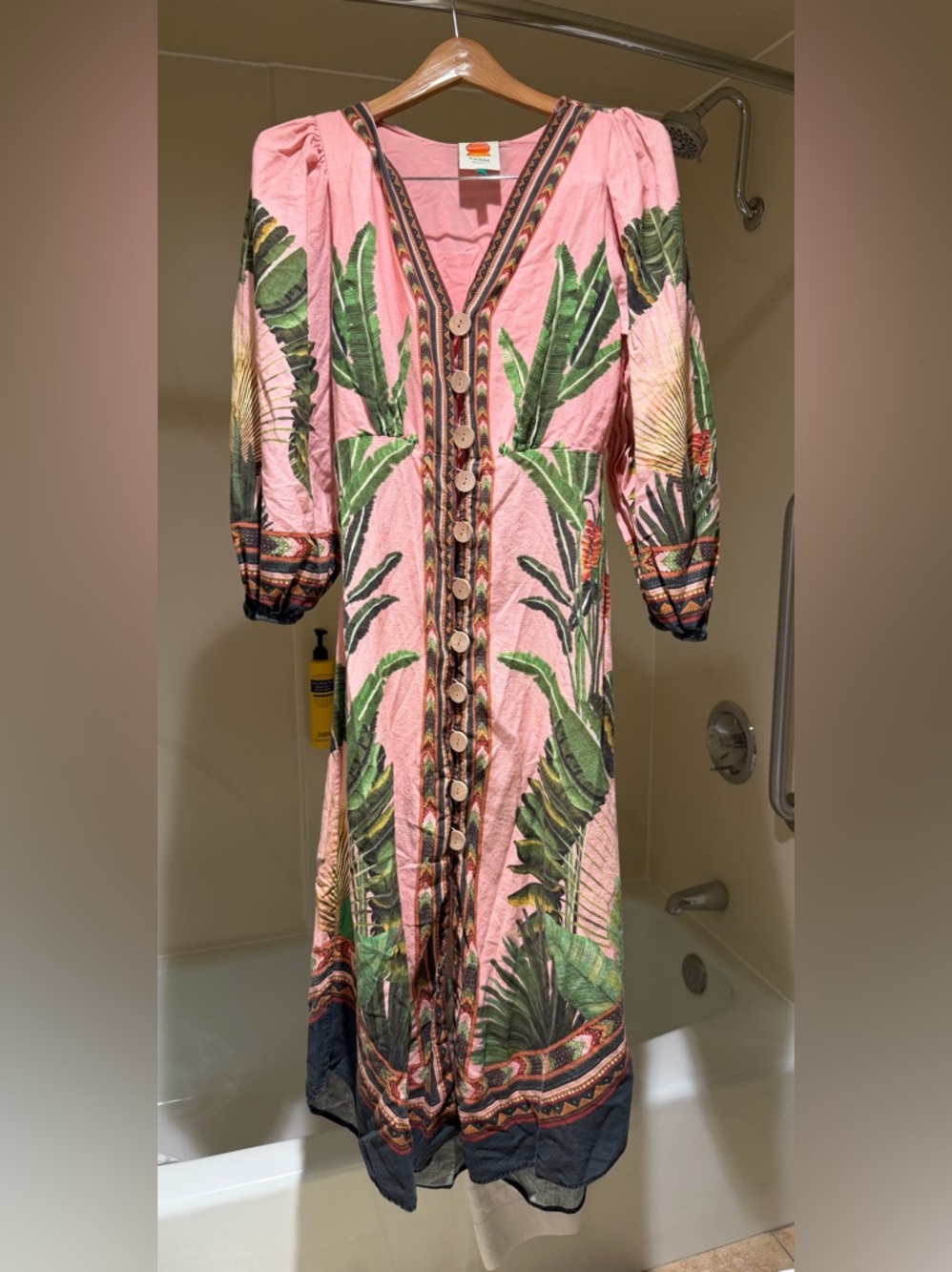 Farm Rio Amazonia Forest Print Dress
